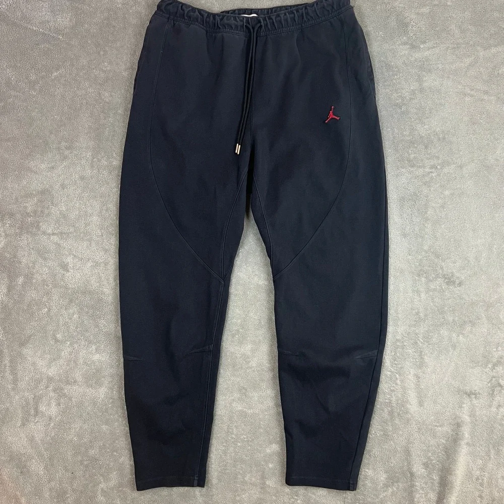Nike Jordan Sweatsuit Mens XXL Black Graphic Spellout Casual Streetwear Jumpman